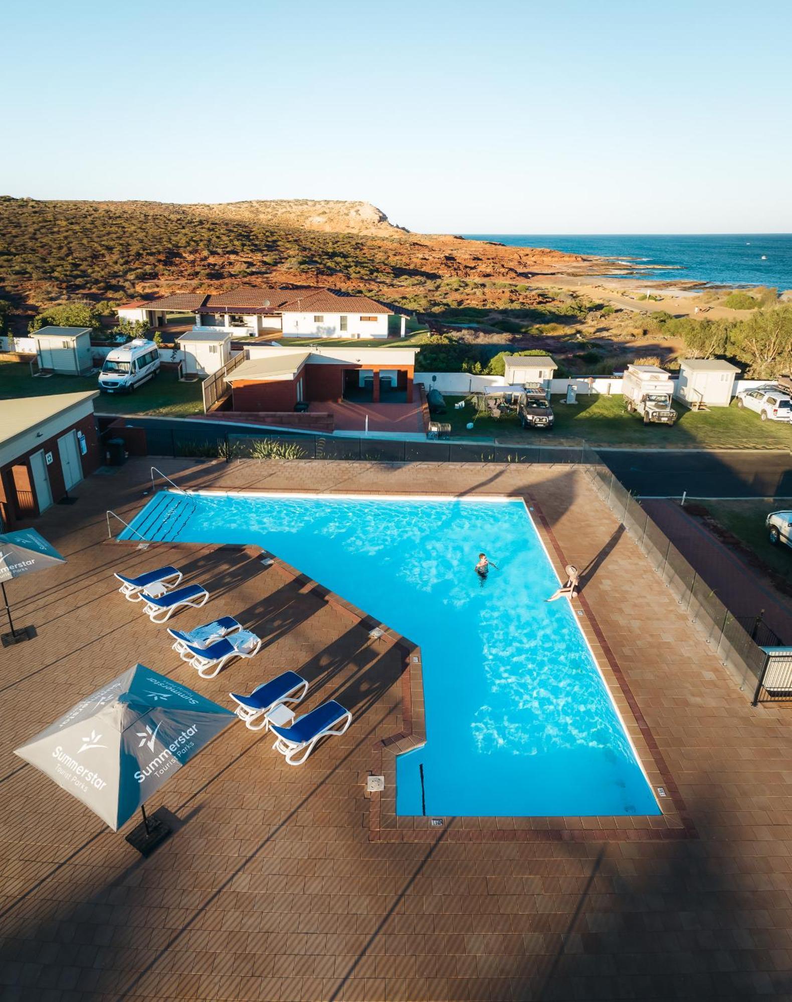 Hotel Kalbarri Red Bluff Tourist Park Extérieur photo